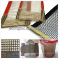 PTFE coated mesh conveyer heat belts